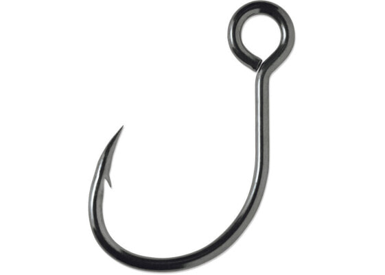 2 Packs VMC 7237-CB Inline Single 1X Hook-Coastal Black-PICK SIZE