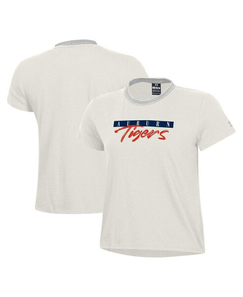 Women's White Auburn Tigers Iconic T-shirt