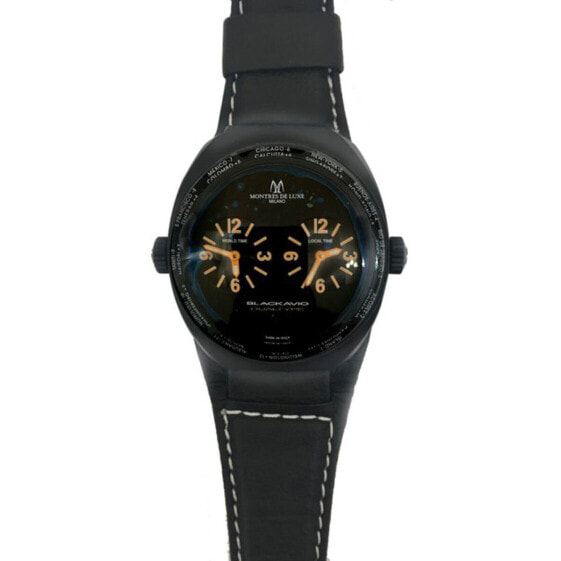 Часы унисекс Montres de Luxe 09BK-3002 (Ø 40 mm)