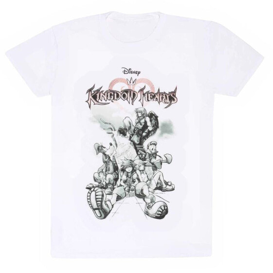 HEROES Disney Kingdom Hearts Skyline short sleeve T-shirt