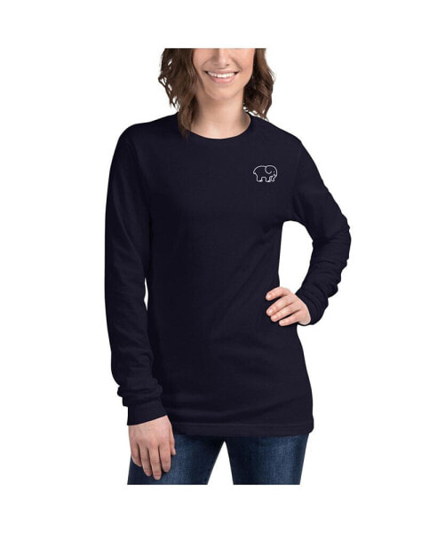 Women's Paisley Long Sleeve Unisex T-Shirt