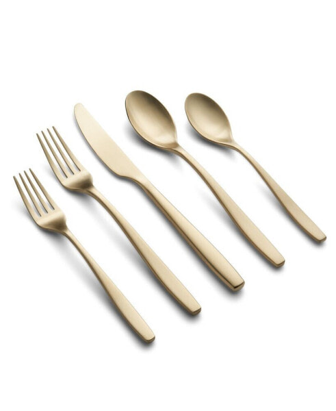 Averie Satin 20-Piece Flatware Set, Service for 4