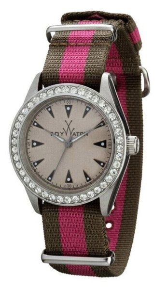 Часы Toy Watch VI10SL Canvas Swarovski 36mm