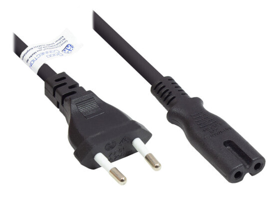 Good Connections P0370-S005 - 0.5 m - Power plug type C - C7 coupler - H03VVH2-F - 250 V