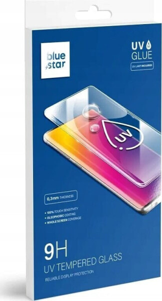 Partner Tele.com Szkło hartowane Blue Star UV 3D - do Samsung Galaxy S23 Ultra