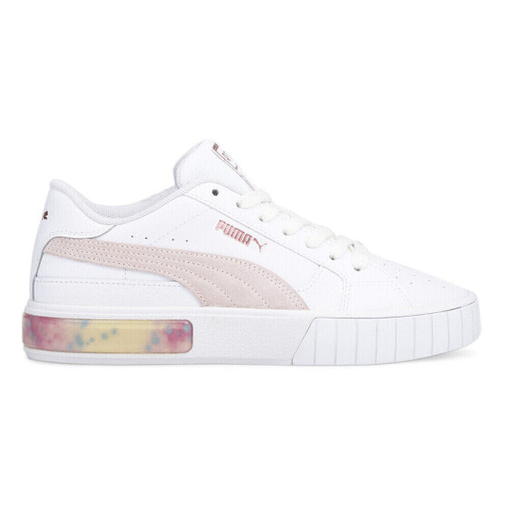 Кеды кроссовки PUMA Cali Star Splash Graphic Lace Up белые женские