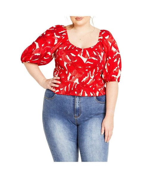 Блузка City Chic plus Size Boardwalk