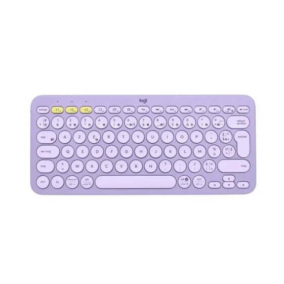 Logitech - K380 Wireless Tastatur - Lavendel -Limonade