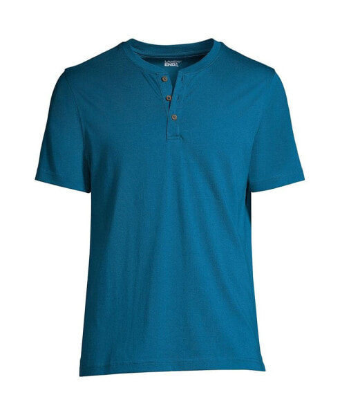 Men's Short Sleeve Supima Jersey Henley