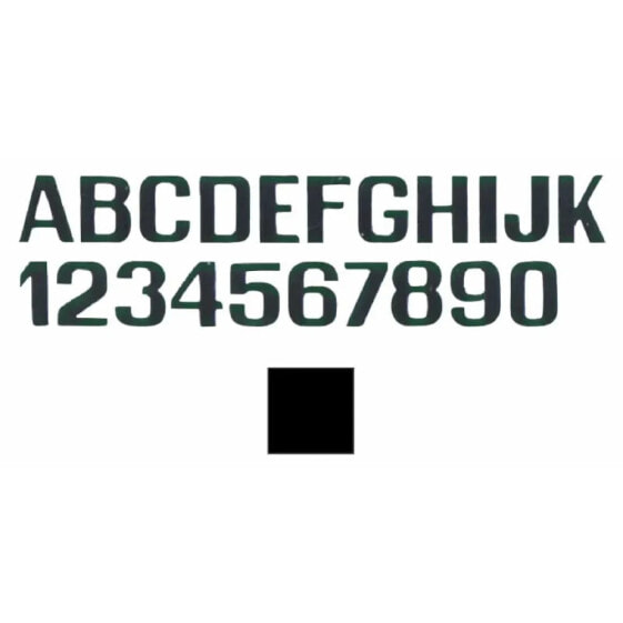 INTERNATIONAL LETTERFIX 3 Number Stickers