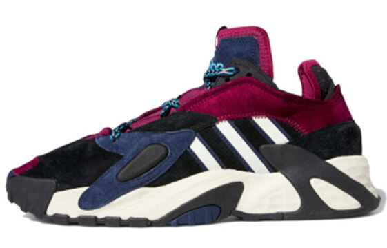 adidas originals Streetball 减震防滑 低帮 实战篮球鞋 男款 黑紫色 / Баскетбольные кроссовки Adidas originals Streetball FV4851