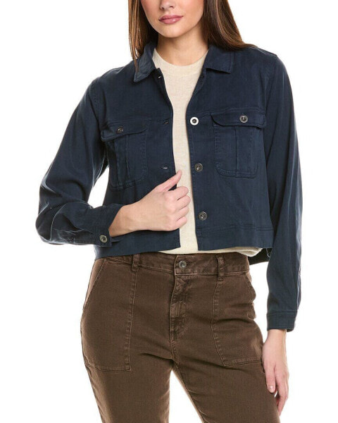 Bella Dahl Flap Pocket Utility Jacket Women's