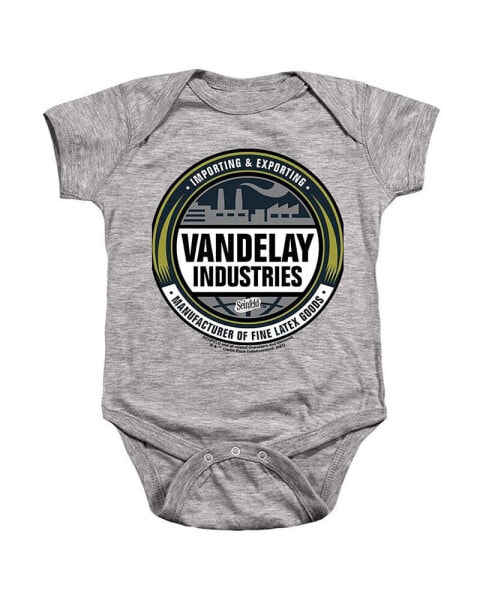 Baby Girls Baby Vendelay Logo Snapsuit