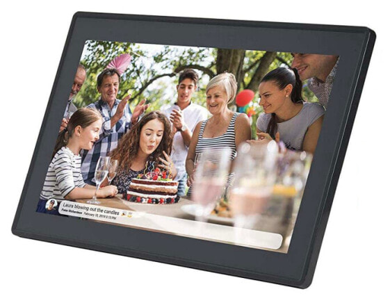 BRAUN PHOTO DigiFrame 1518 WiFi - 39.6 cm (15.6") - 1920 x 1080 pixels - IPS - 16:9 - BMP - GIF - JPEG - PNG - 8 GB