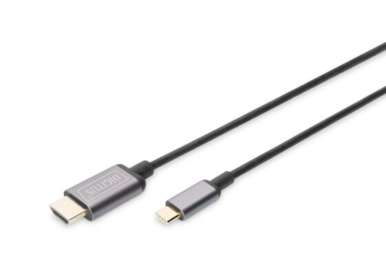DIGITUS USB-C - HDMI Video Adapter Cable, UHD 4K / 30 Hz