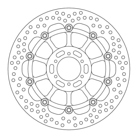 MOTO-MASTER Halo Honda 113104 front brake disc