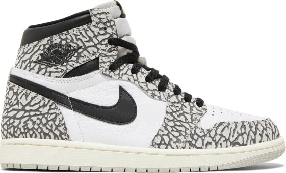 [DZ5485-052] Mens Air Jordan RETRO 1 HIGH OG 'WHITE CEMENT'