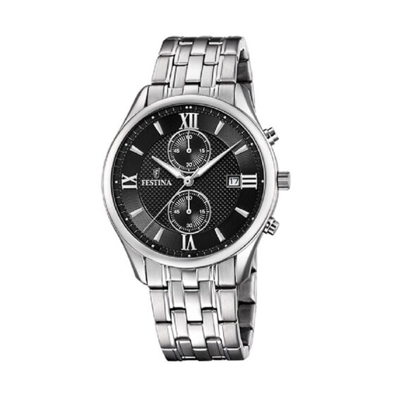 Men's Watch Festina F6854/8 Black Silver