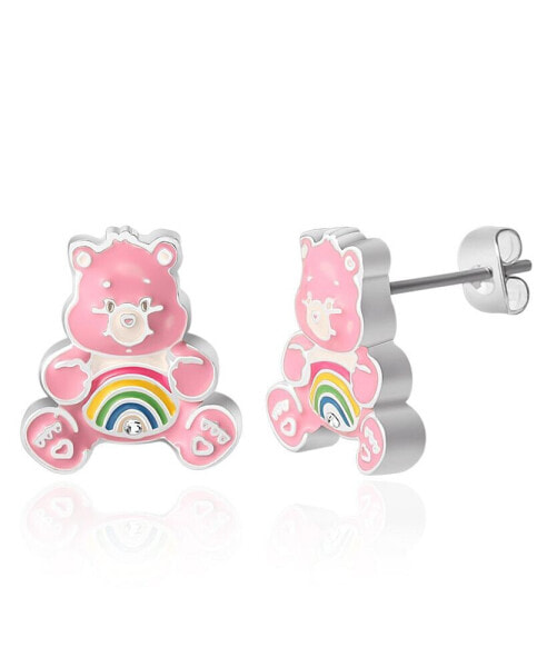 Cheer Bear 3D Stud Earrings