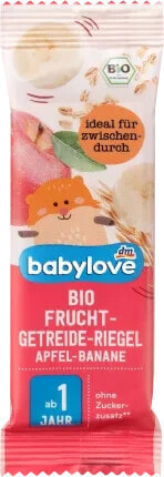 Fruchtriegel Bio Frucht-Getreide-Riegel Apfel-Banane ab 1 Jahr, 25 g, 25 g