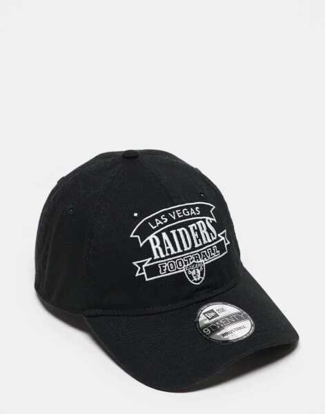 New Era Las Vegas Raiders retro 9twenty cap in black