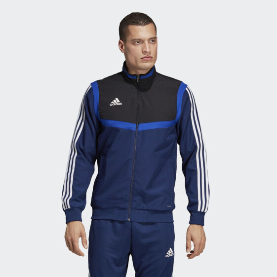 Adidas Bluza piłkarska Tiro 19 PRE JKT granatowa r. S (DT5267)