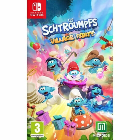 Видеоигра для Switch Microids Les Schtroumpfs : Village Party