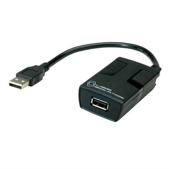 ROLINE 12.02.1091 - USB Type-A - USB 2.0 - Black - 0.012 Gbit/s - 20 mm - 39 mm