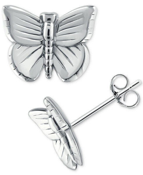 Textured Butterfly Stud Earrings, Created for Macy's