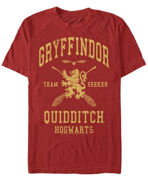 Men's Gryffindor Seeker Short Sleeve Crew T-shirt