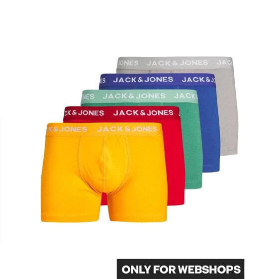 JACK & JONES Larry Solid Plus Size boxers 5 units