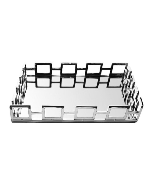 Square Mirrored Tray