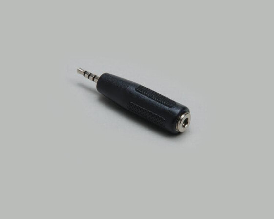 BKL Electronic 1102056 - 2.5mm - 3.5mm - Black