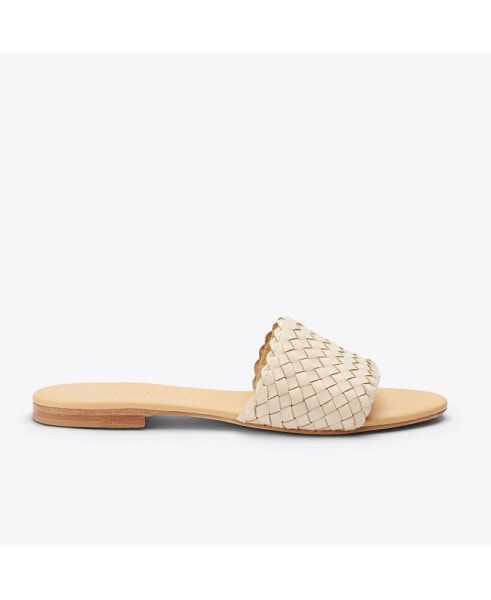 Сандалии Nisolo женские Isla Woven Slide