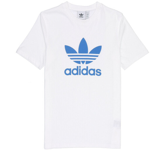 adidas originals三叶草 TREFOIL 短袖T恤 男款 鸟羽蓝 / Футболка Adidas originals TREFOIL T FK1354