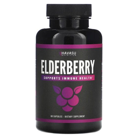 Elderberry, 60 Capsules