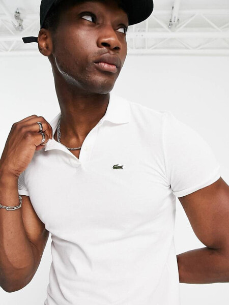 Lacoste core polo in white