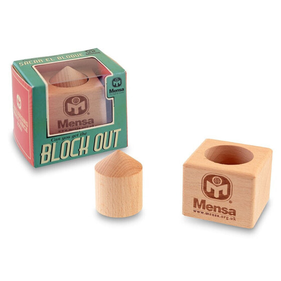 MENSA Block Out Puzzles Board Game