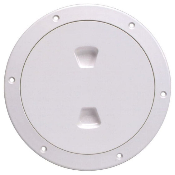 BECKSON MARINE Smooth Screw-Out Deck Plate 6´´