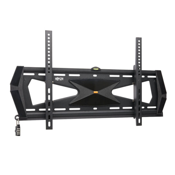 Eaton Tripp Lite DWTSC3780MUL Heavy-Duty Tilt Security Wall Mount for 37" to 80" TVs and Monitors - Flat or Curved Screens - UL Certified - 94 cm (37") - 2.03 m (80") - 200 x 200 mm - 400 x 400 mm - Steel - Black