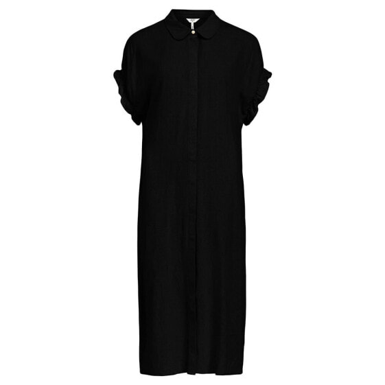 OBJECT Sanne Tiana Short Sleeve Long Dress