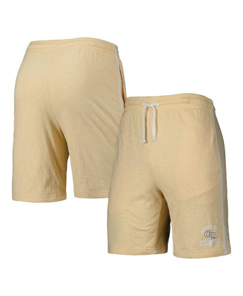 Men's Gold Georgia Tech Yellow Jackets Thunder Slub Shorts