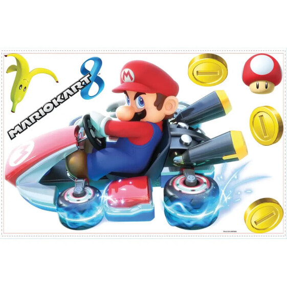 Декор для детской комнаты RoomMates Mario Kart 8