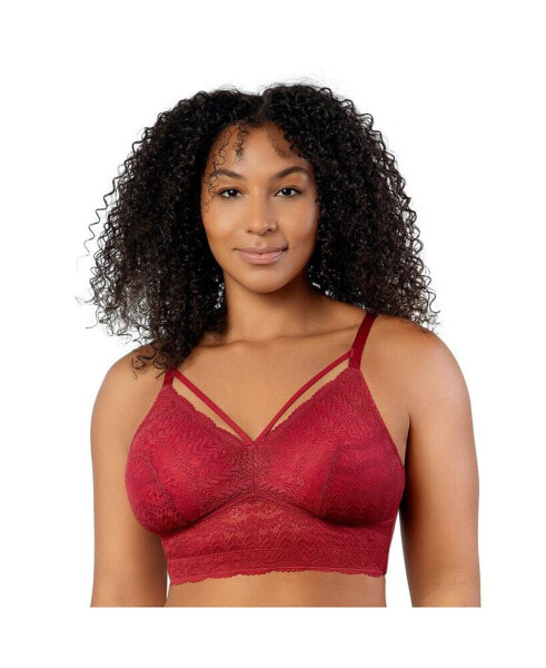 Plus Size Mia Lace Wire-Free Lace Bralette