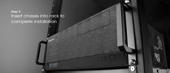 SilverStone SST-GD07B - Grandia HTPC ATX Desktop Gehäuse mit hochleistungsfähigem und geräuscharmen Kühlsystem, schwarz