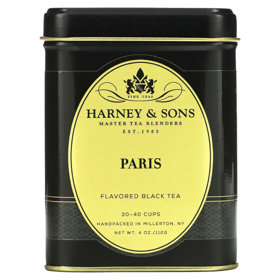 Harney & Sons, Paris, черный чай, 112 г (4 унции)