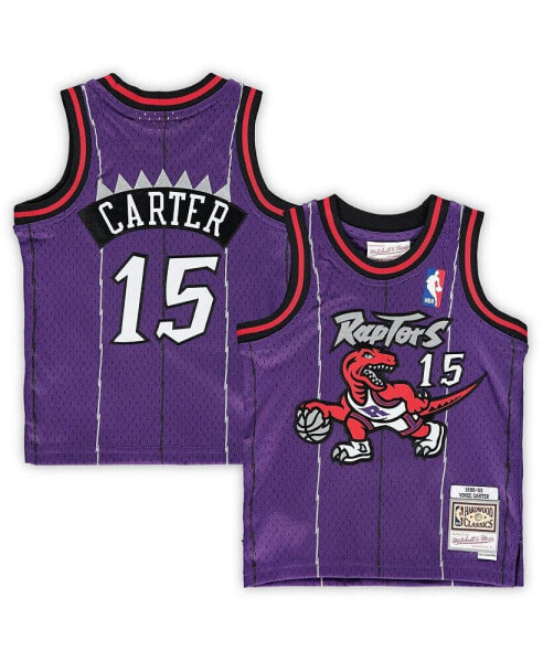 Infant Boys and Girls Vince Carter Purple Toronto Raptors 1998/99 Hardwood Classics Retired Player Jersey