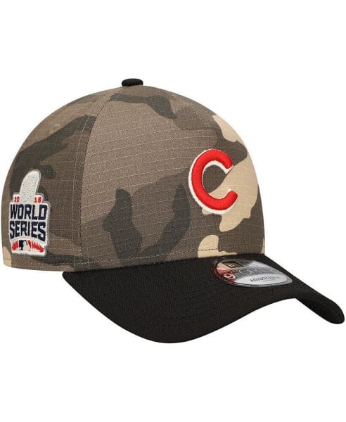 Men's Chicago Cubs Camo Crown A-Frame 9FORTY Adjustable Hat