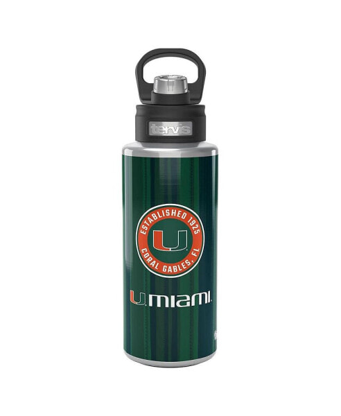 Miami Hurricanes 32 Oz All In Wide Mouth Water Bottle