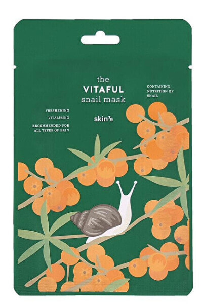 Renewing mask with snail extract The Vitaful Snail Mask (Face Mask) 20 ml